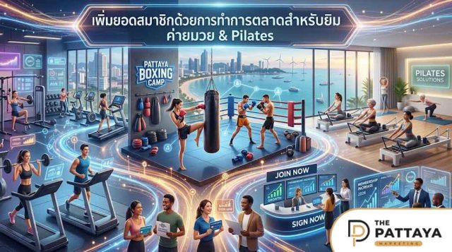 Marketing for gyms, Muay Thai schools and Pilates studios